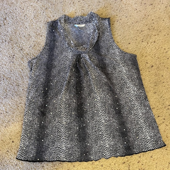 CJ Banks. Sleeveless blouse - Picture 2 of 3